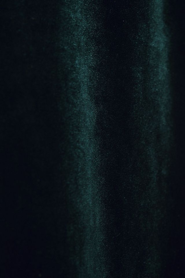 Jenny Yoo Logan Deep-V Velvet Column Gown #6