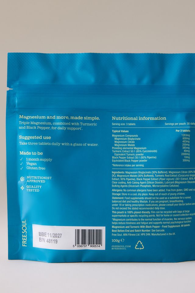 Free Soul 4-in-1 Magnesium + Turmeric #2