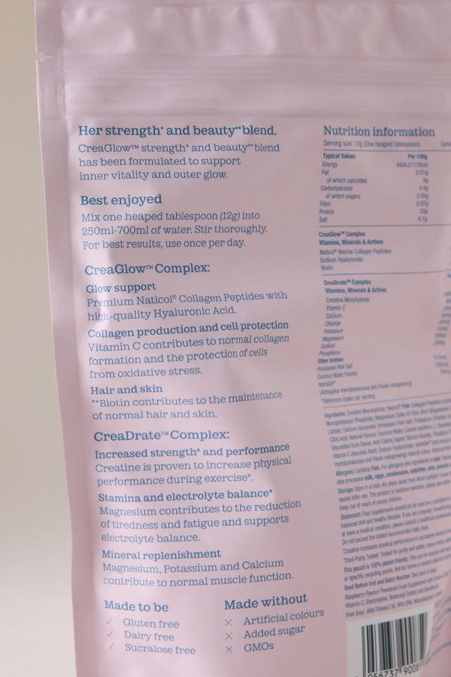 Free Soul CreaGlow Collagen + Creatine Powder, 360g #1