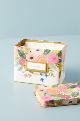 Rifle Paper Co. Recipe Tin