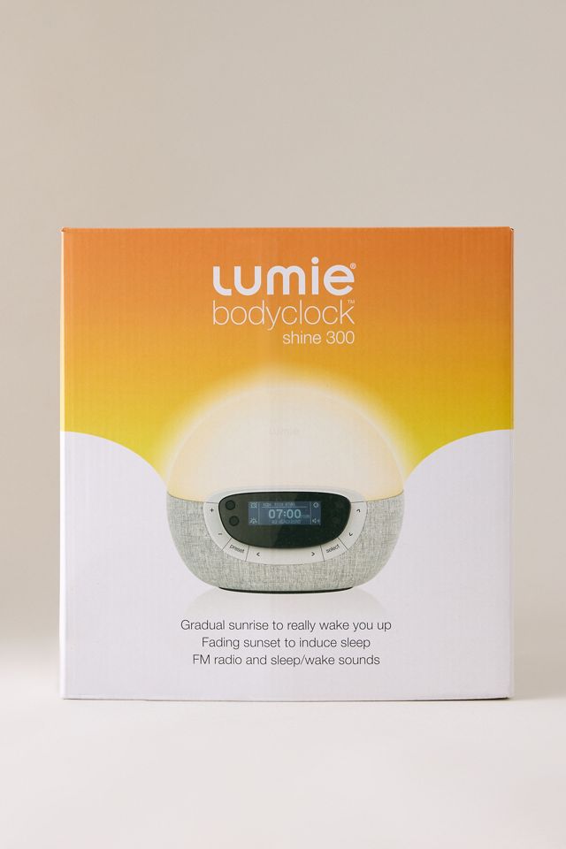 Lumie Bodyclock Shine 300 Wake-Up Light Radio Alarm Clock #1