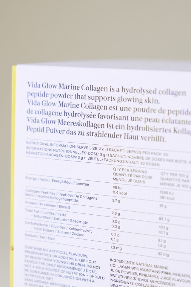 Bustine di Collagene Marino Naturale Vida Glow, Ananas #3