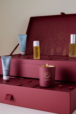 Espa Wellbeing Advent Calendar In Burgundy