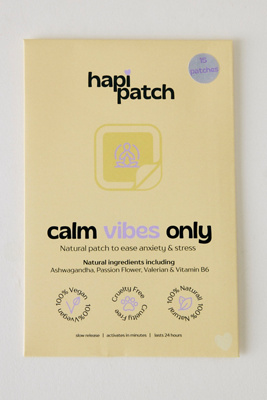 Hapi Patch Orange Calm Vibes Only Patches, 15 Pack