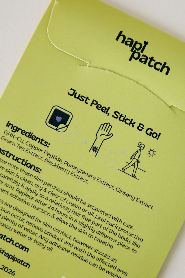 Hapi Patch Glow Up Copper Peptide Patches, 15 Pack #1