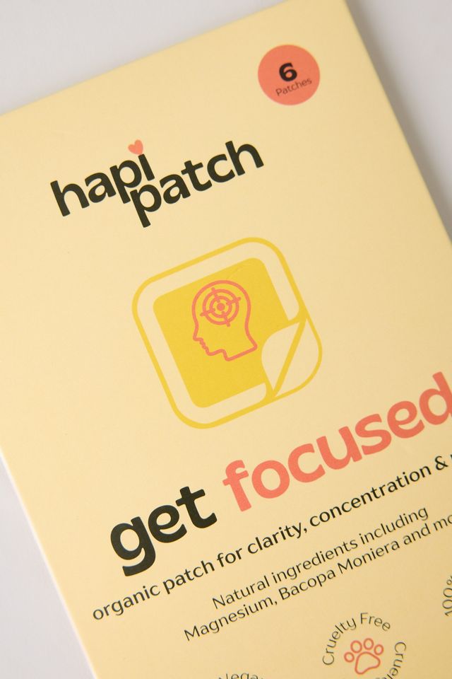 Hapi Patch Get Focused Patches, 6 Pack #1