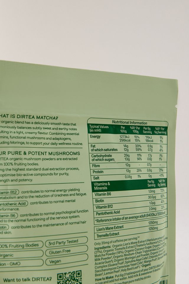 DIRTEA Matcha Super Blend, 180g #1