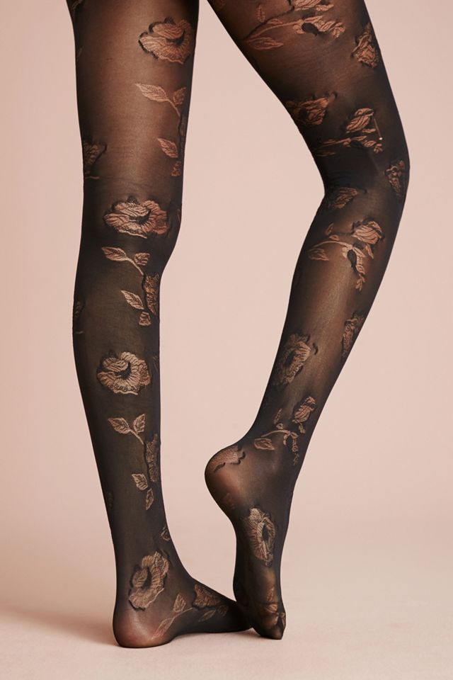 Daphne Floral Tights #3