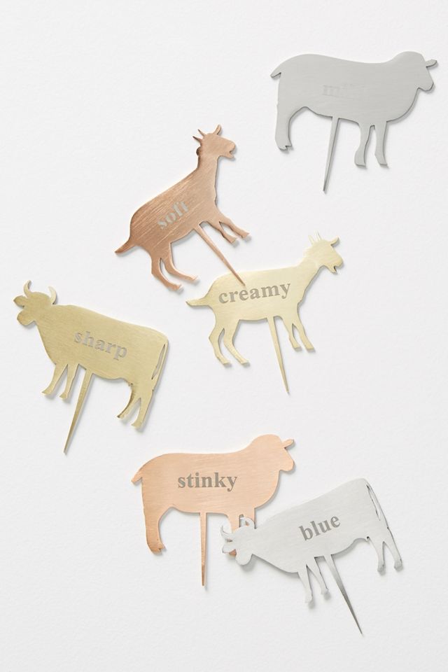 Chevre Cheese Markers, Set of 6 #1