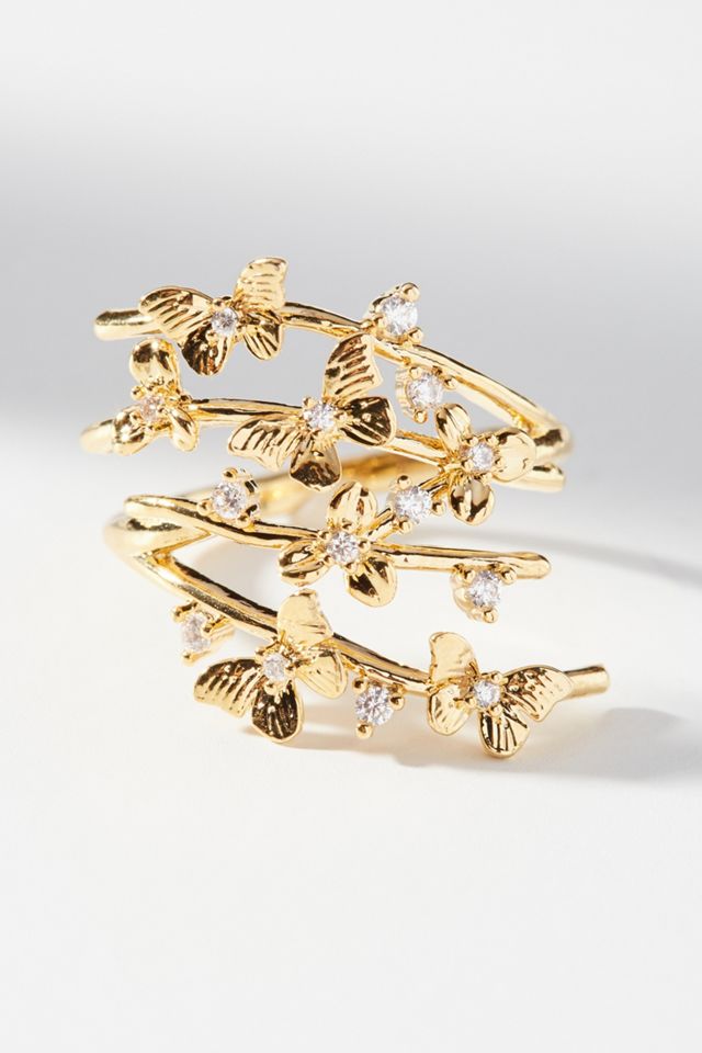 Butterfly Wrap Ring #1