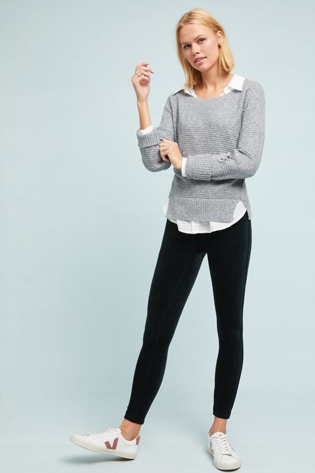 Spanx Velvet Leggings