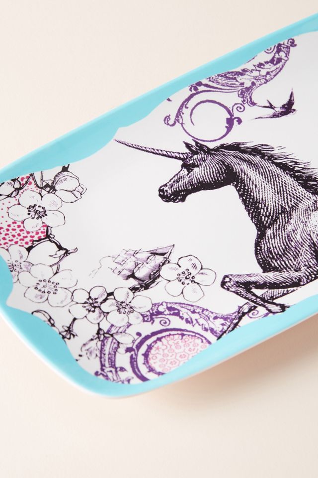 Whimsical Melamine Platter #1