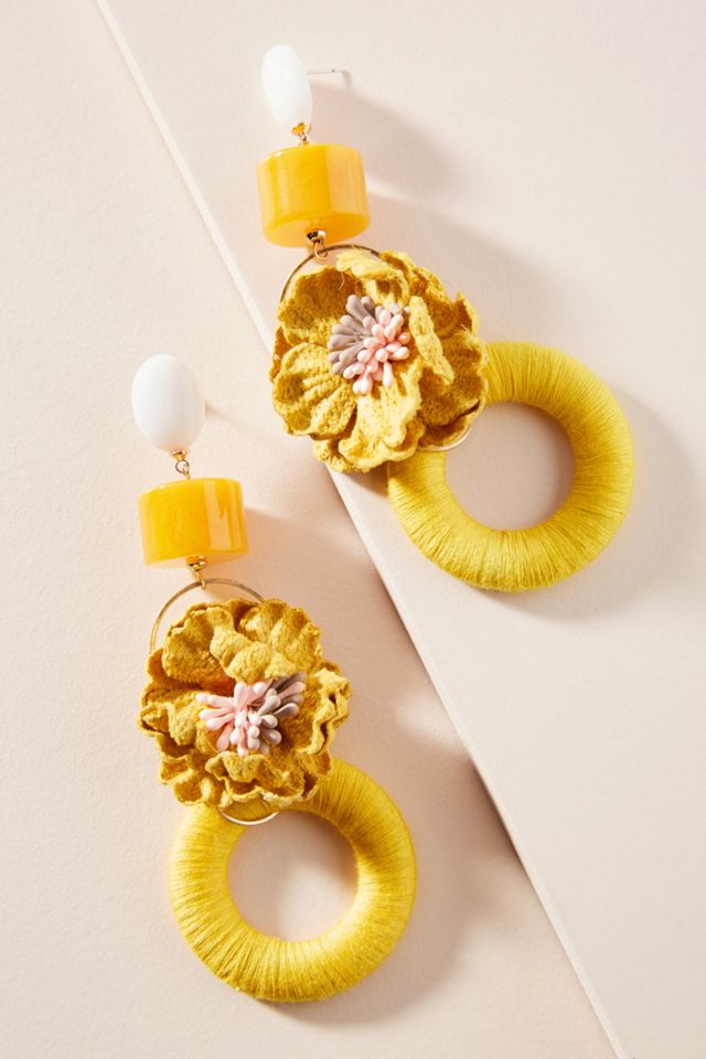 Marigold Drop Earrings