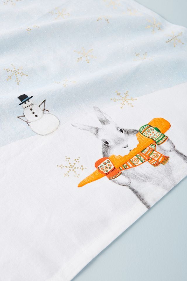 Dear Hancock Bandit Bunny Dish Towel #1