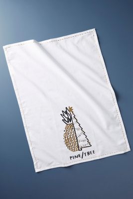 People I've Loved Pine/Tree Dish Towel