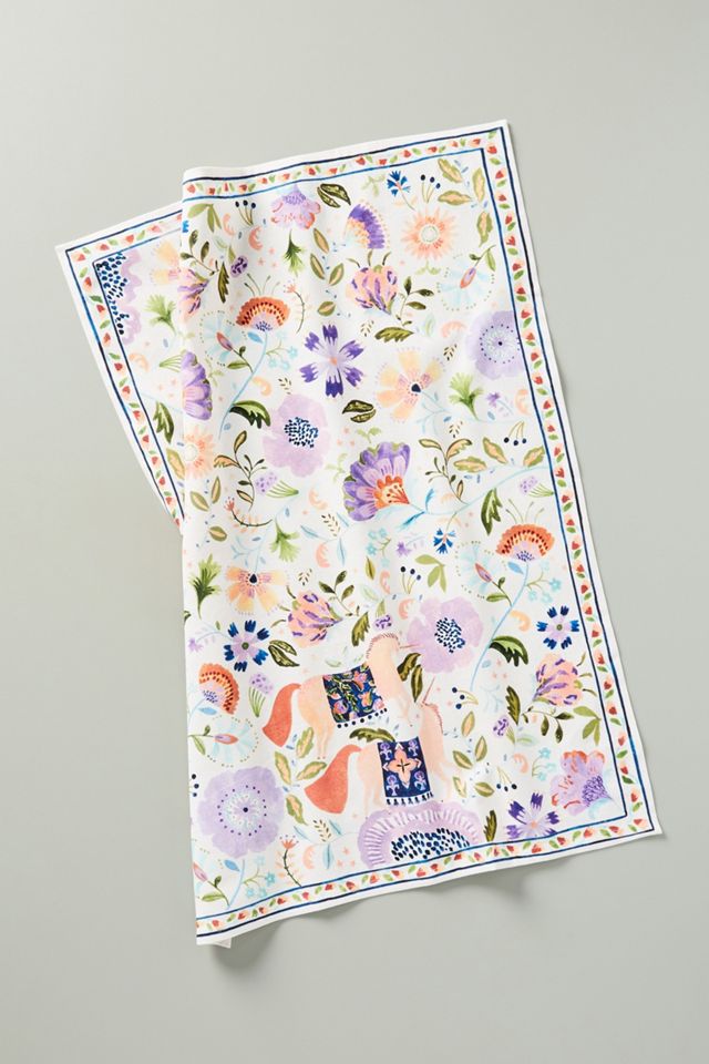 Rosie Harbottle Amalthea the Unicorn Dish Towel