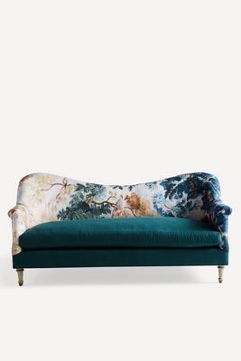 Judarn Linen Pied-A-Terre Sofa