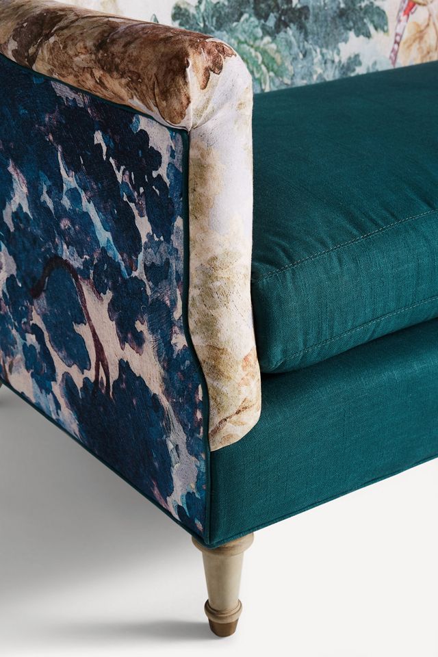 Judarn Linen Pied-A-Terre Sofa #4