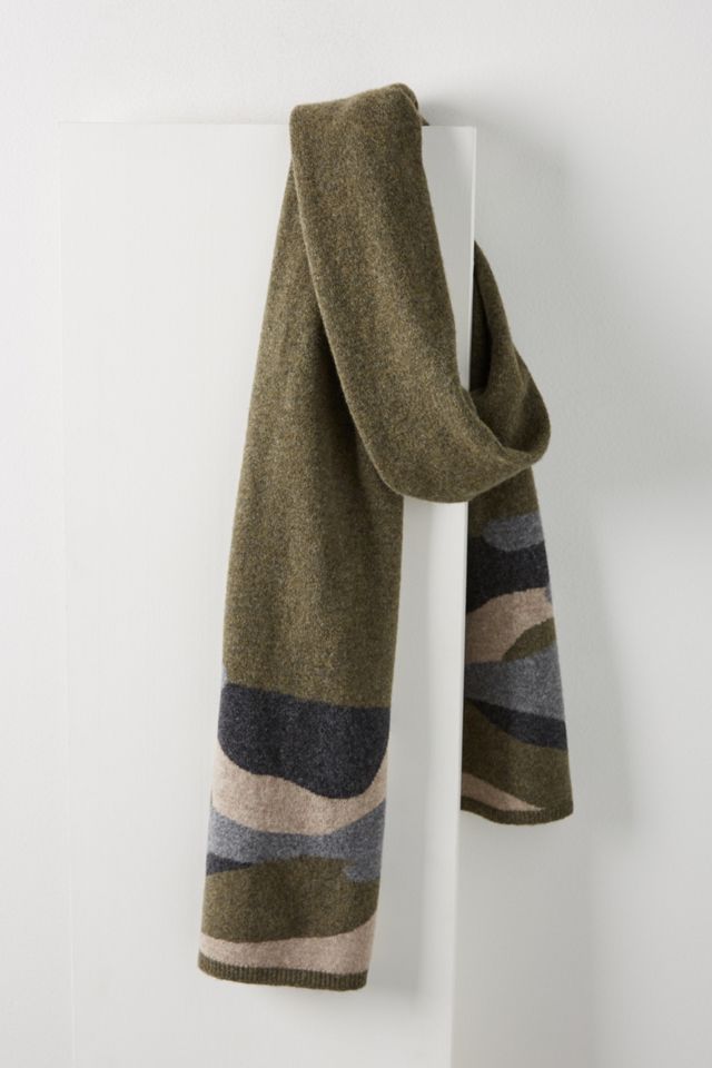 Camo Cashmere Scarf #1