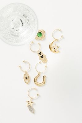 Lucky You Wine Charms, Set of 6