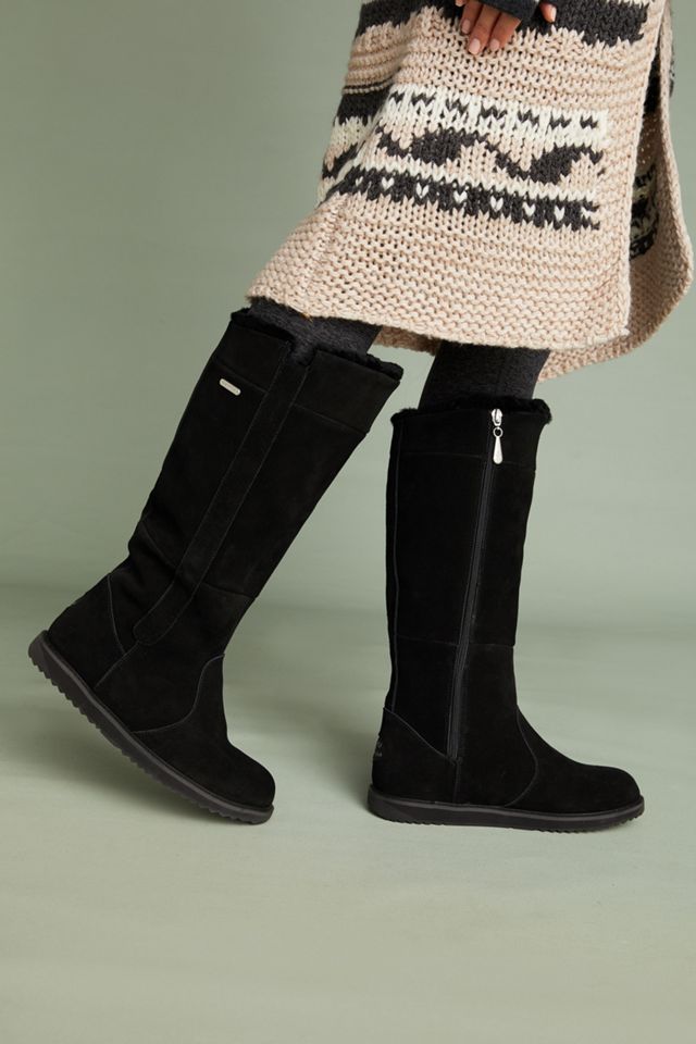 EMU Shearling-Lined Tall Boots | Anthropologie