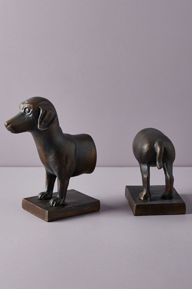 Dachshund Bookends #1