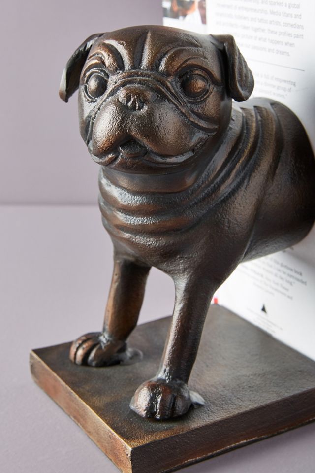 Pug Bookends #2