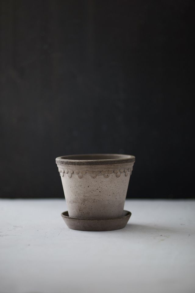 Bergs Copenhagen Terracotta Pot + Saucer Set #4