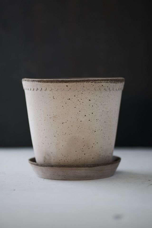 Bergs Helena Terracotta Pot + Saucer Set #3
