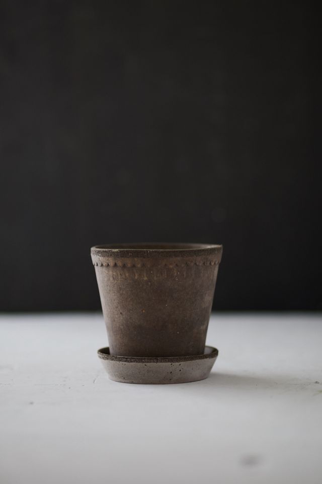 Bergs Helena Terracotta Pot + Saucer Set #5