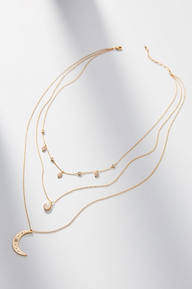 Anthropologie layered store necklace