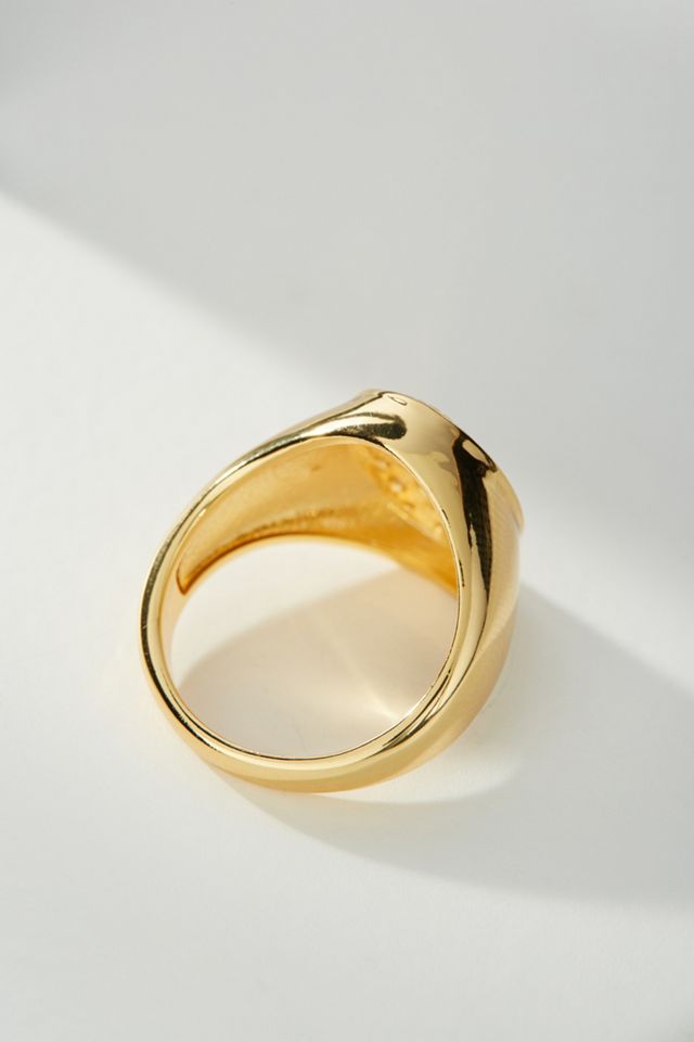 Studded Signet Ring #2