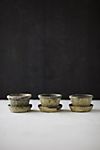 Earth Fired Clay Thin Rim Pot + Saucer, Set of 3 #2