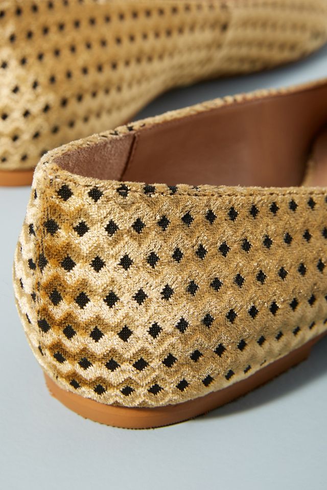 Anthropologie Velvet Loafers #3