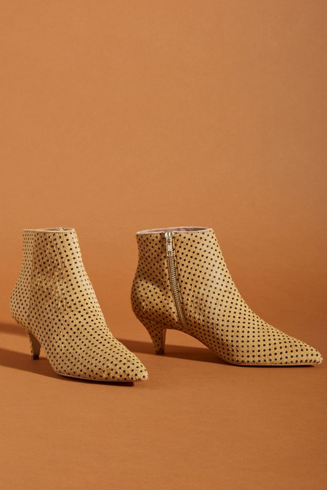 Anthropologie Ana Kitten-Heeled Booties #1