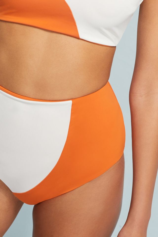 Mara Hoffman Lydia High-Waisted Bikini Bottoms #1