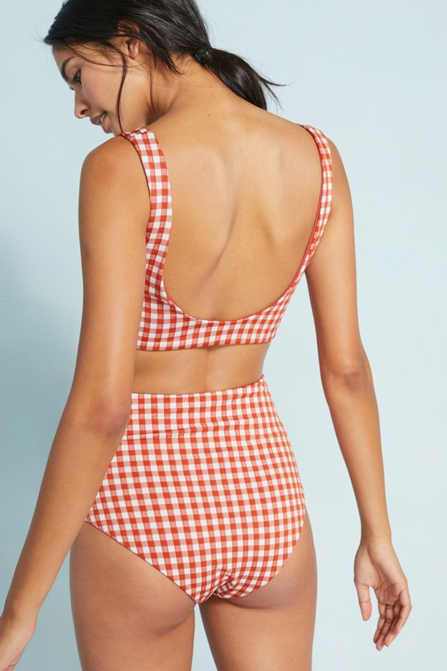 Mara Hoffman Lydia High-Waisted Bikini Bottoms #1