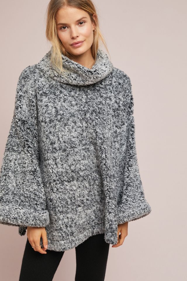 Sherpa Turtleneck Pullover #1
