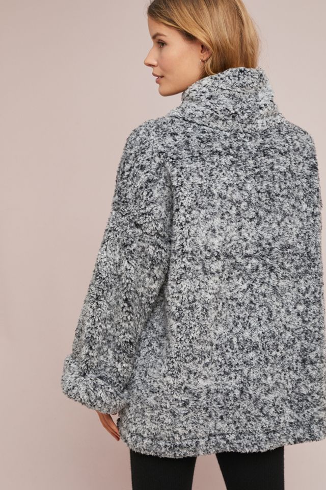 Sherpa Turtleneck Pullover #3