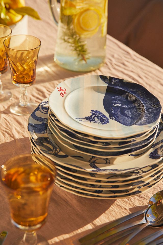 From The Deep Dessert Plates, Set of 4 #4