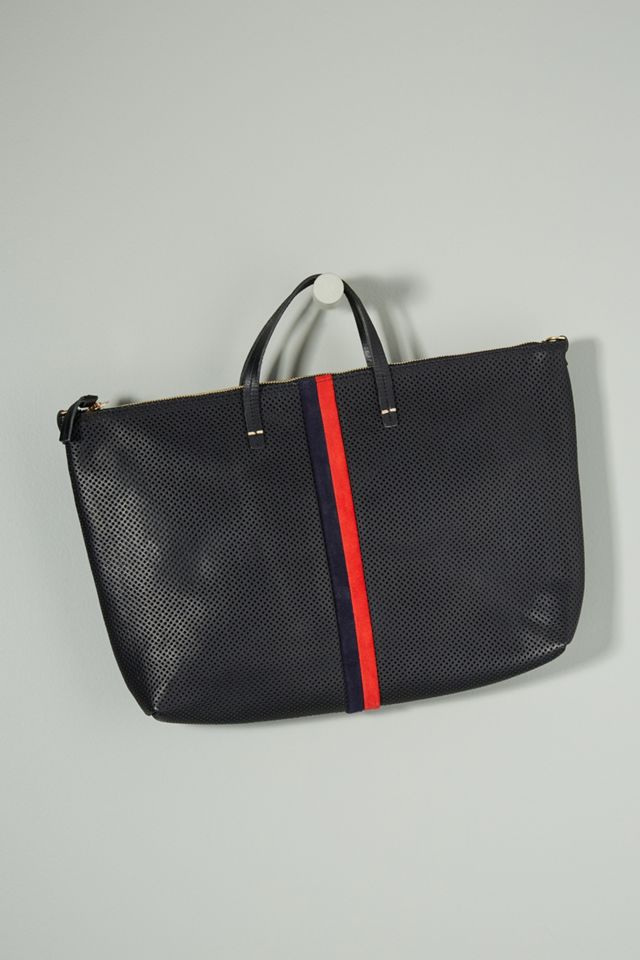 Clare V. Attache Leather Tote Bag