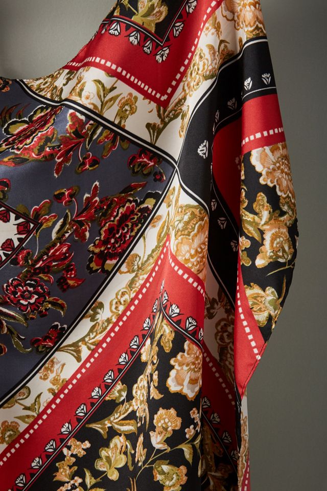 Oversized Patchwork Bandana Scarf #1