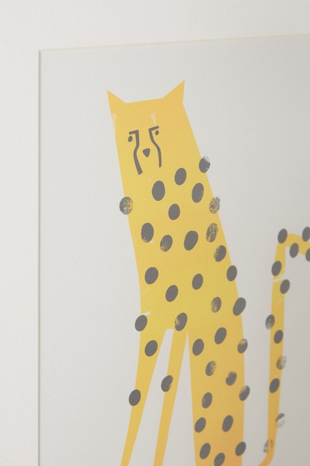 Speedy Cheetah Wall Art #2