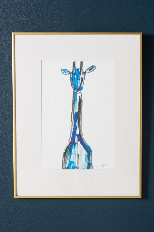Abstract Giraffe Wall Art #1