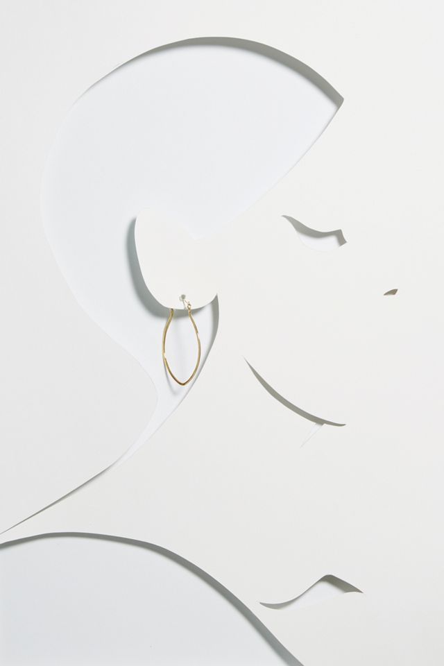 Lemon Drop Hoop Earrings #2
