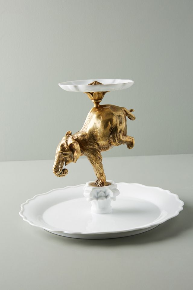 Elephant Decorative Tray #1