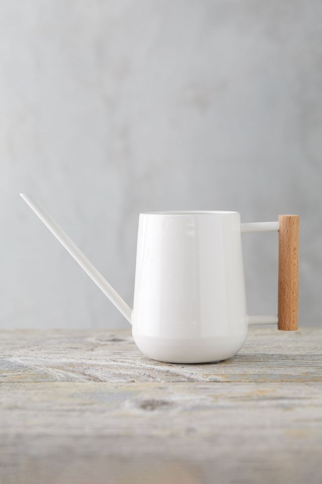 Beech Wood Handle Watering Can #1