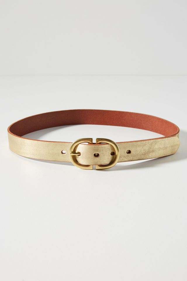 Gilded Buckle Belt | Anthropologie