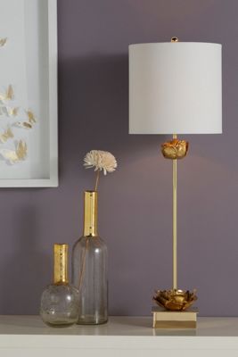 Adeline Rose Metal Buffet Table Lamp