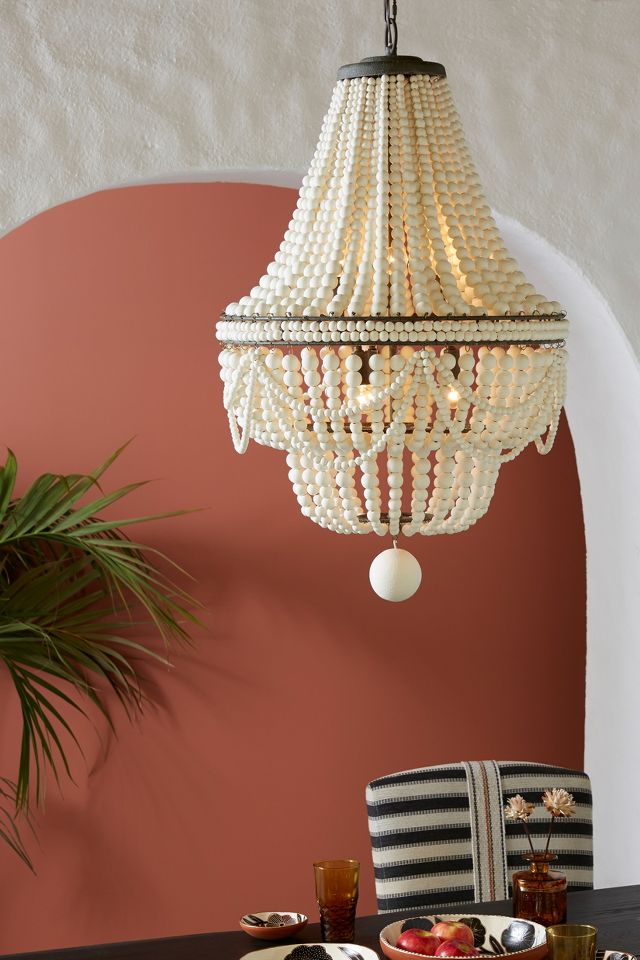 Anthropologie beaded offers chandelier